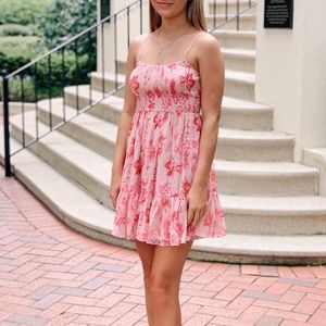 ON THE OTHER SIDE DRESS PINK